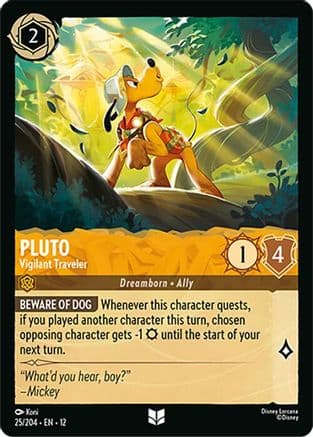 Pluto - Vigilant Traveler | Cold Foil (25/204) [Wilds Unknown]