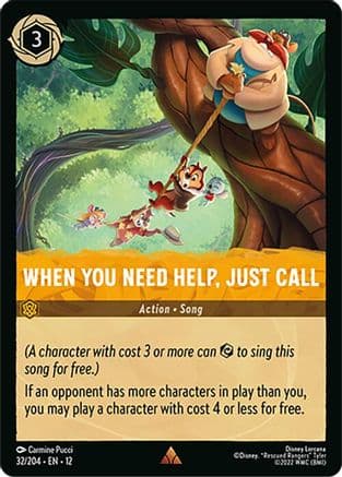 When You Need Help, Just Call |  (32/204) [Wilds Unknown]