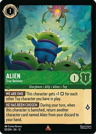 Alien - True Believer | Cold Foil (83/204) [Wilds Unknown]