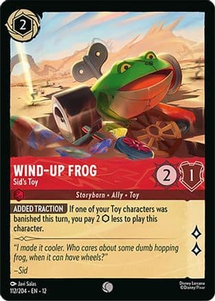 Wind-Up Frog - Sid's Toy | Cold Foil (112/204) [Wilds Unknown]