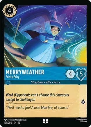 Merryweather - Feisty Fairy |  (139/204) [Wilds Unknown]