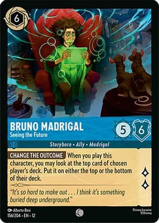 Bruno Madrigal - Seeing the Future | Cold Foil (156/204) [Wilds Unknown]