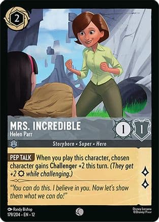 Mrs. Incredible - Helen Parr | Cold Foil (179/204) [Wilds Unknown]