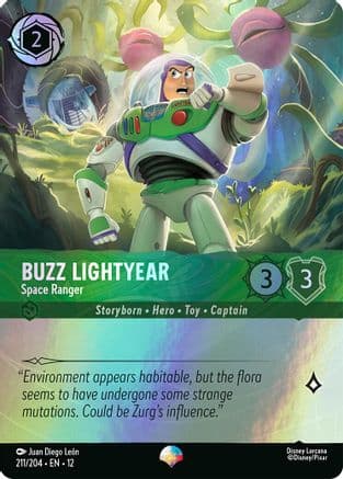 Buzz Lightyear - Space Ranger (Epic) | Holofoil (211/204) [Wilds Unknown]