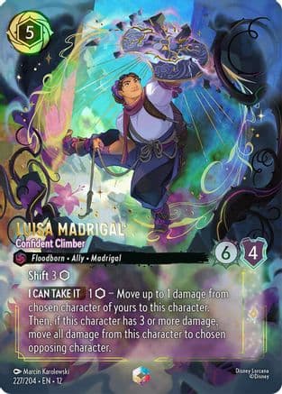 Luisa Madrigal - Confident Climber (Enchanted) | Holofoil (227/204) [Wilds Unknown]