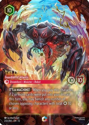 The Leviathan - Guardian of Atlantis (Enchanted) | Holofoil (233/204) [Wilds Unknown]
