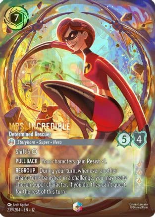 Mrs. Incredible - Determined Rescuer (Enchanted) | Holofoil (239/204) [Wilds Unknown]
