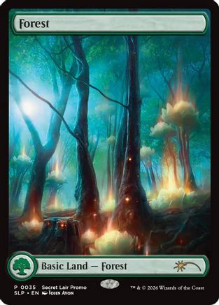 Forest (0035) |  Foil (035) [Secret Lair Showdown]