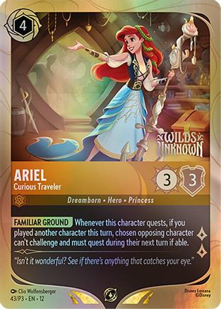 Ariel - Curious Traveler | Holofoil (43) [Disney Lorcana Promo Cards]