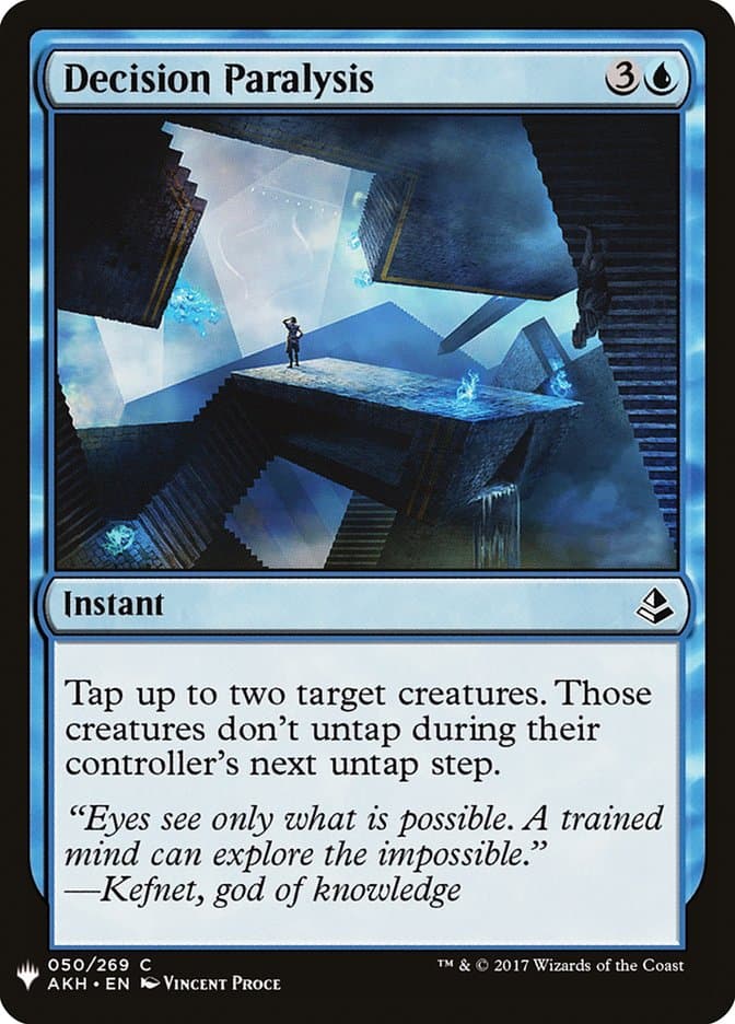 Decision Paralysis |  (AKH-50) [The List]