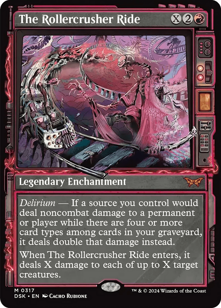 The Rollercrusher Ride (Showcase) [Duskmourn: House of Horror] Foil