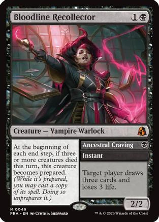 Bloodline Recollector |  Foil (049) [Reality Fracture]
