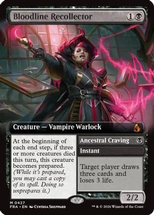 Blodline Recollector (Extended Art) |  Foil (427) [Reality Fracture]