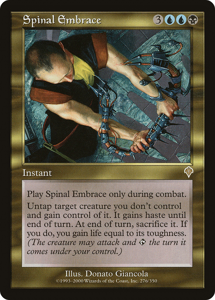 Spinal Embrace [Invasion] Foil