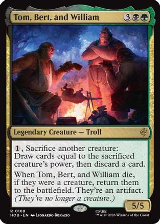 Tom, Bert, and William |  Foil (169) [The Hobbit]