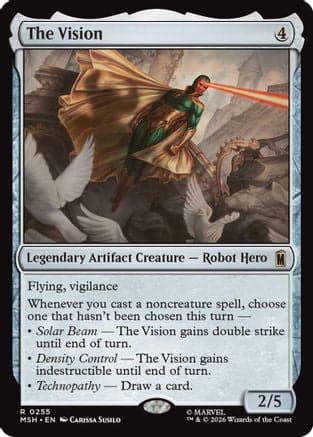 The Visioon |  Foil (255) [Marvel Super Heroes]