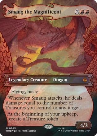 Smaug the Magnificent (Showcase) (Surge Foil) |  Foil (265) [The Hobbit]