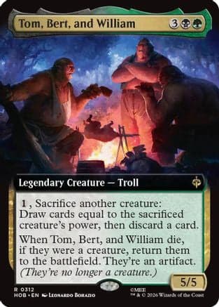 Tom, Bert, and William (Extended Art) |  Foil (312) [The Hobbit]