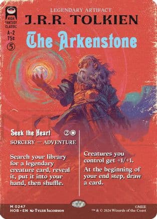 The Arkenstone (Borderless) |  Foil (247) [The Hobbit]