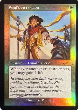 Soul's Attendant (Retro Frame) |  Foil (7147) [Secret Lair Drop Series]