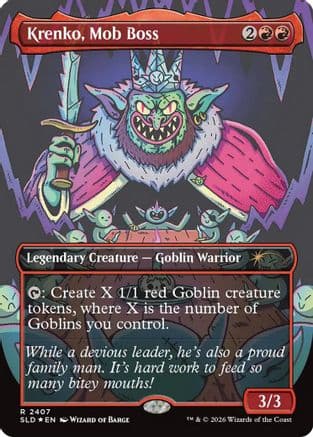 Krenko, Mob Boss |  Foil (2407) [Secret Lair Drop Series]