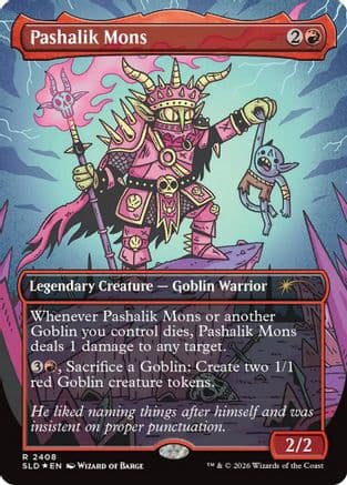 Pashalik Mons |  Foil (2408) [Secret Lair Drop Series]