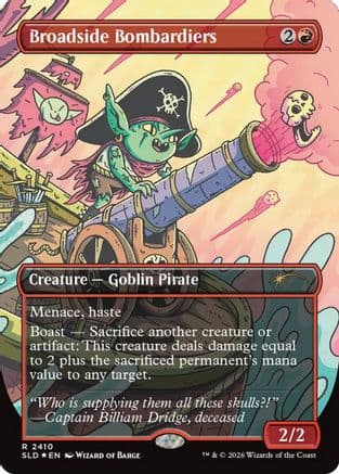 Broadside Bombardiers |  Foil (2410) [Secret Lair Drop Series]