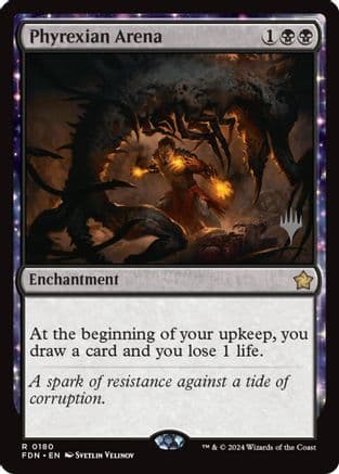 Phyrexian Arena |  (180) [Promo Pack: Secrets of Strixhaven]