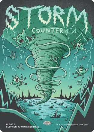 Storm Counter |  Foil (2422) [Secret Lair Drop Series]