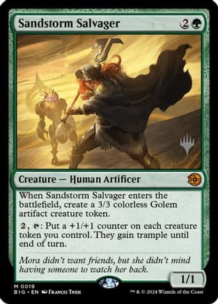 Sandstorm Salvager |  (019) [Promo Pack: Secrets of Strixhaven]