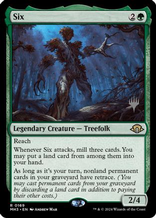 Six |  Foil (169) [Promo Pack: Secrets of Strixhaven]