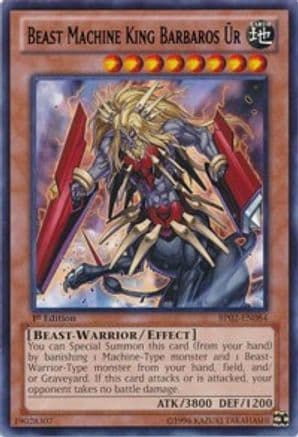 Beast Machine King Barbaros Ur [BP02-EN084] Rare