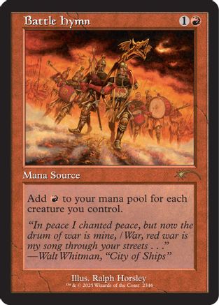 Battle Hymn |  (2346) [Secret Lair Drop Series]