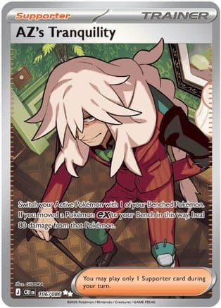 AZ's Tranquility 106/086 - ME04 Chaos Rising Holofoil