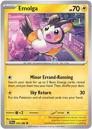 Emolga 030- ME04 Chaos Rising
