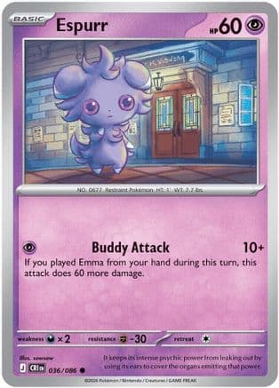 Espurr 036- ME04 Chaos Rising