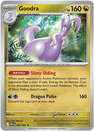 Goodra 068- ME04 Chaos Rising Holofoil