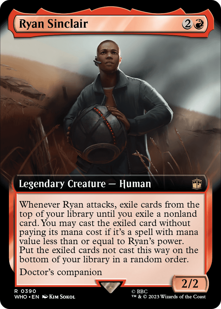 Ryan Sinclair (Extended Art) [Doctor Who] Foil