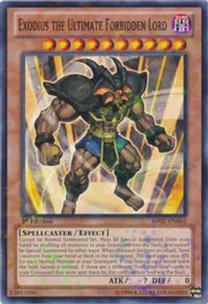 Exodius the Ultimate Forbidden Lord [BP02-EN063] Mosaic Rare
