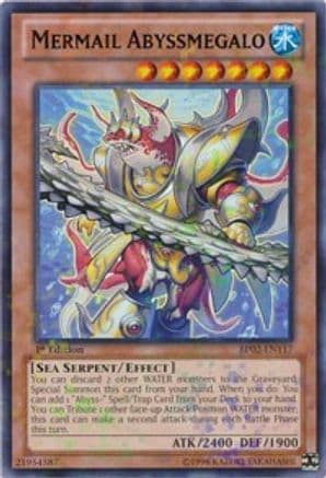 Mermail Abyssmegalo (Mosaic Rare) | Mosaic Rare (BP02-EN117) [Battle Pack 2: War of the Giants]
