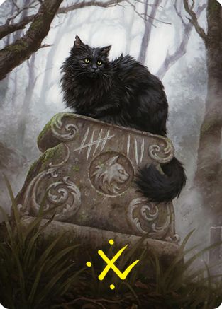 Nine-Lives Familiar 2 Art Card (36/54) (Gold-Stamped Signature) |  (036) [Art Series: Foundations]