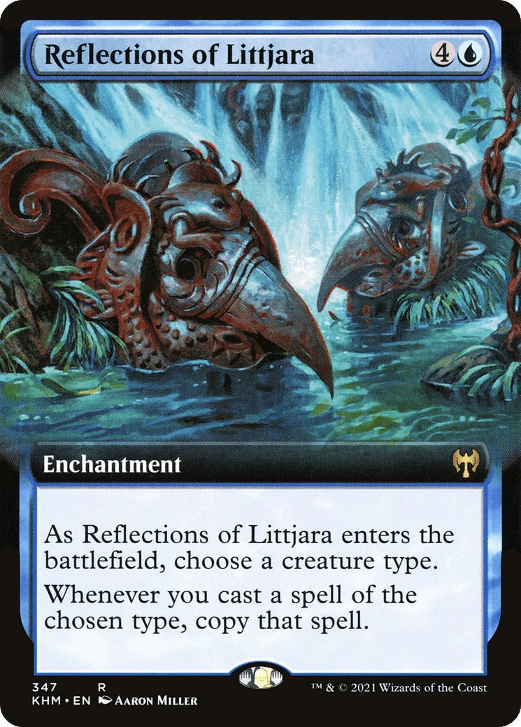 Reflections of Littjara (Extended Art) [Kaldheim]