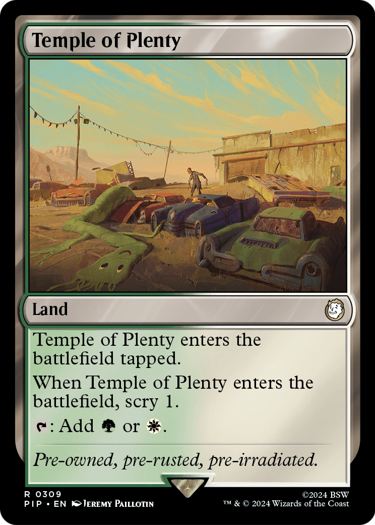 Temple of Plenty [Fallout] Foil