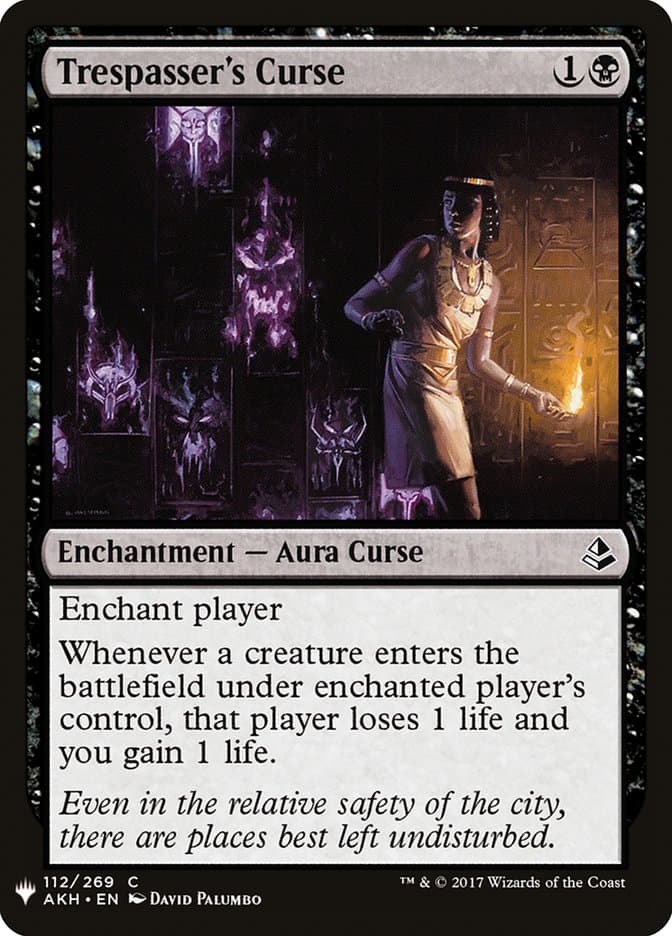 Trespasser's Curse |  (AKH-112) [The List]