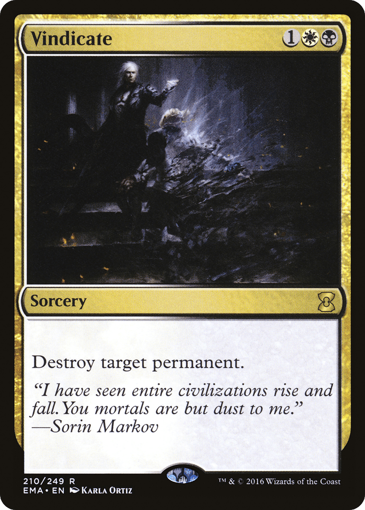 Vindicate [Eternal Masters] Foil