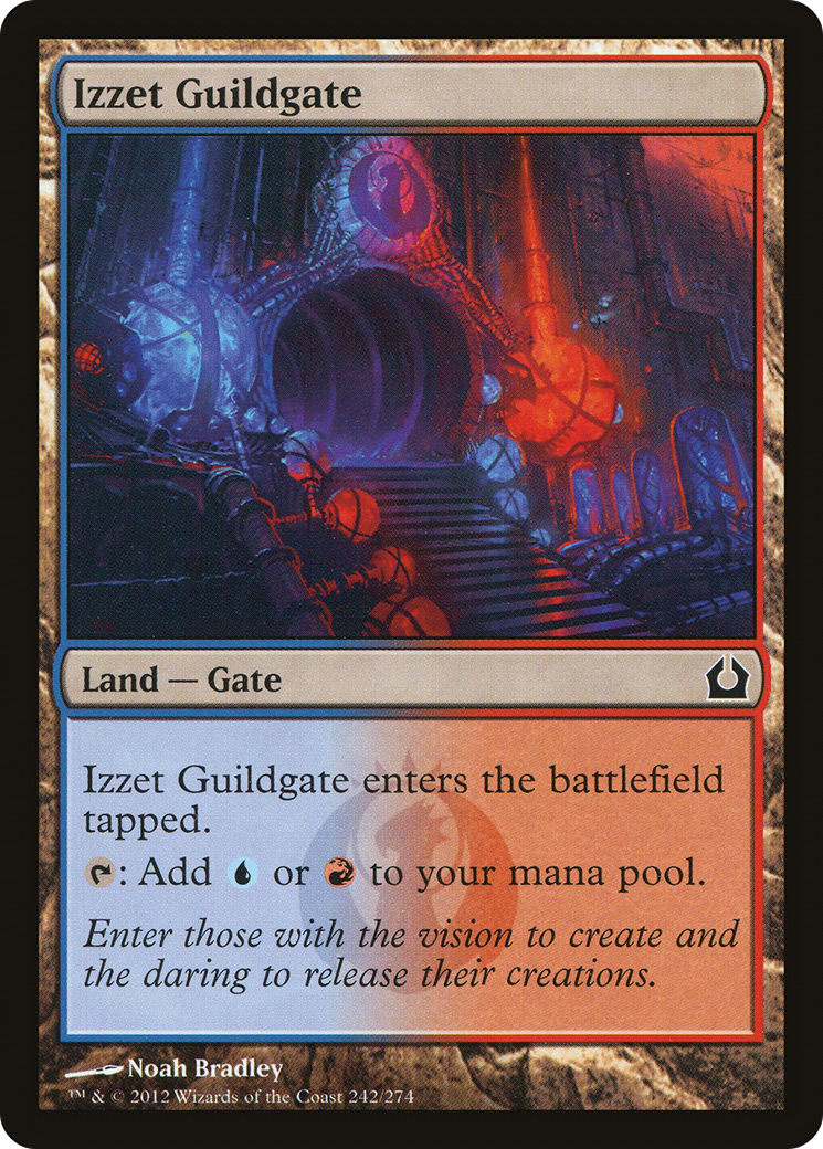 Izzet Guildgate [Return to Ravnica] Foil