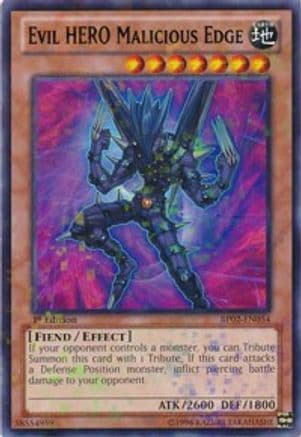 Evil HERO Malicious Edge [BP02-EN054] Mosaic Rare