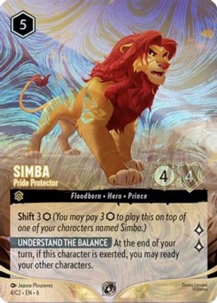 Simba - Pride Protector (Foil) | Holofoil (4) [Disney Lorcana Promo Cards]