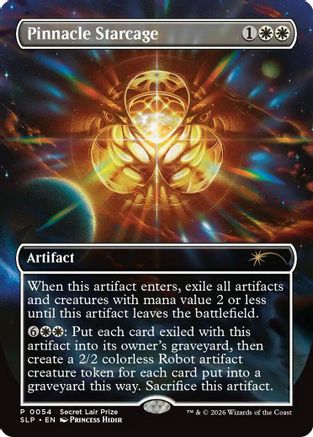 Pinnacle Starcage |  Foil (054) [Secret Lair Showdown]
