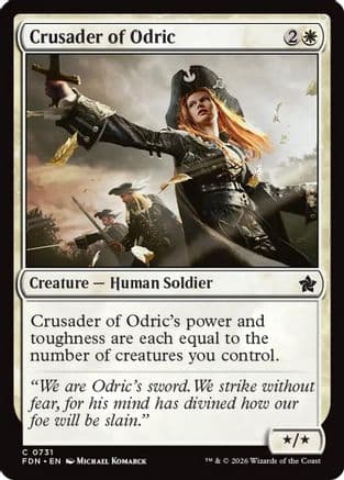 Crusader of Odric (0731) |  (731) [Foundations]